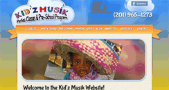 Desktop Screenshot of kidzmusik.com